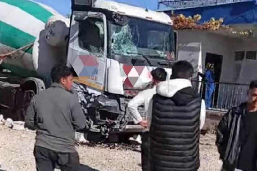 Beton mikseri kaza raporu: 1 ölü, 1 yaralı