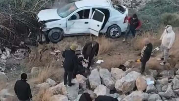 Malatya'da trajik olay: Araba köprüden düştü, 1 kişi hayatını kaybetti, 2 kişi yaralandı
