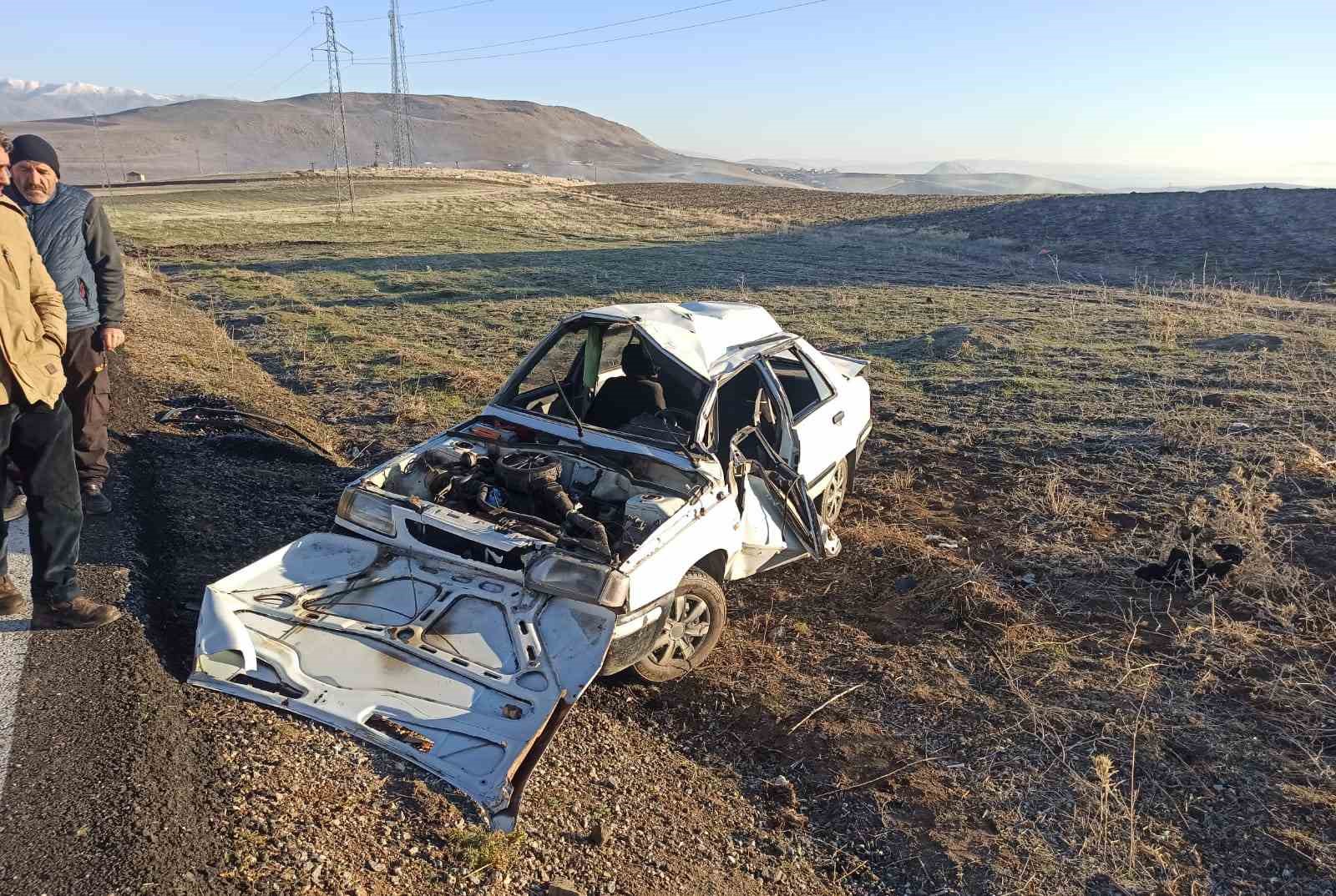Muş'ta trafik kazası hayatları mahvetti.