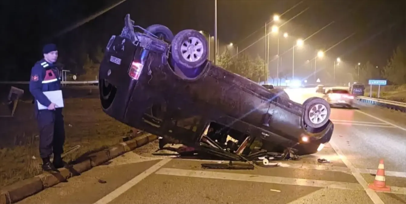 Karabük'te Meydana Gelen 2 Farklı Trafik Kazasında 2 Kişi Yaralandı