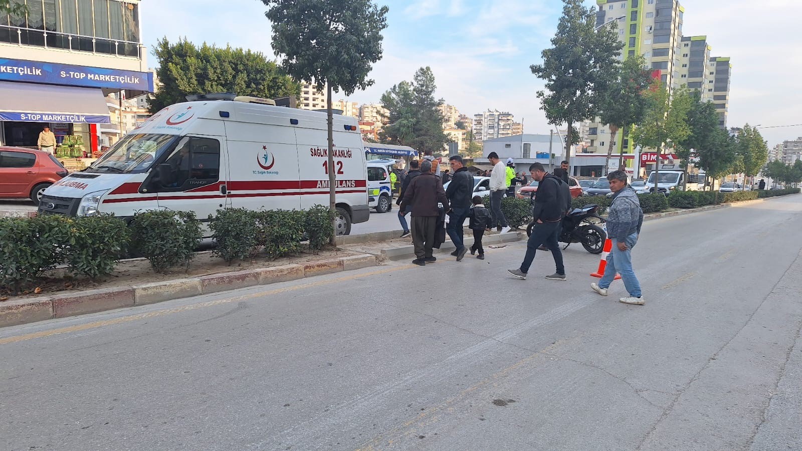 Tarsus'ta meydana gelen trafik kazası