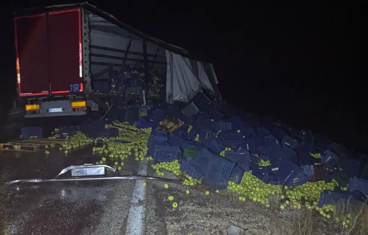 Beyşehir'de trafik kazasında 1 kişi yaralandı.