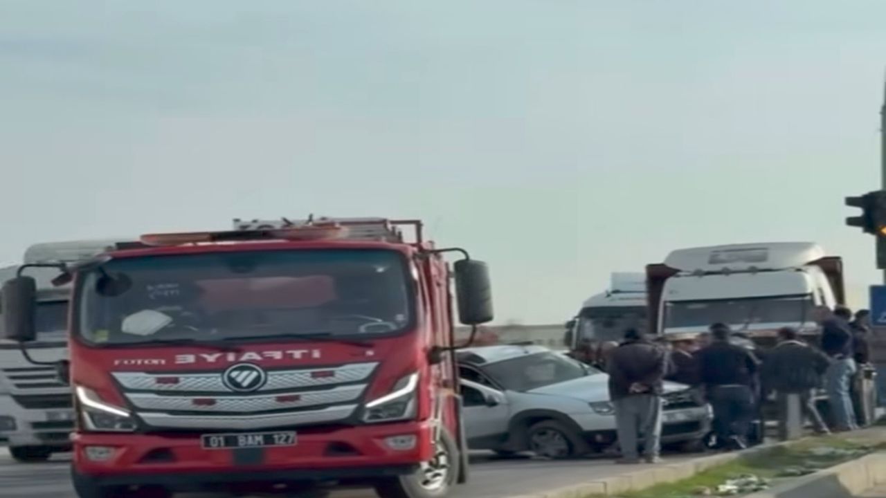 D400 otoyolunda trafik kazası: Bir kişi yaralandı