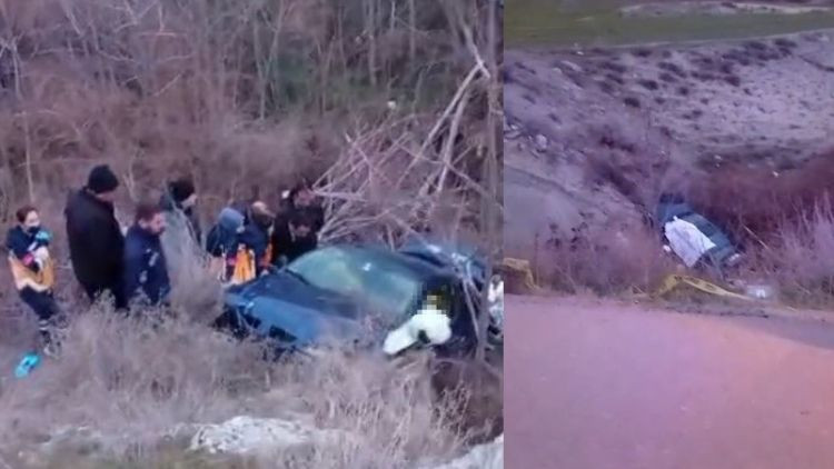 Ankara'da korkunç kaza: Bir çift ve 3 aylık bebek öldü.