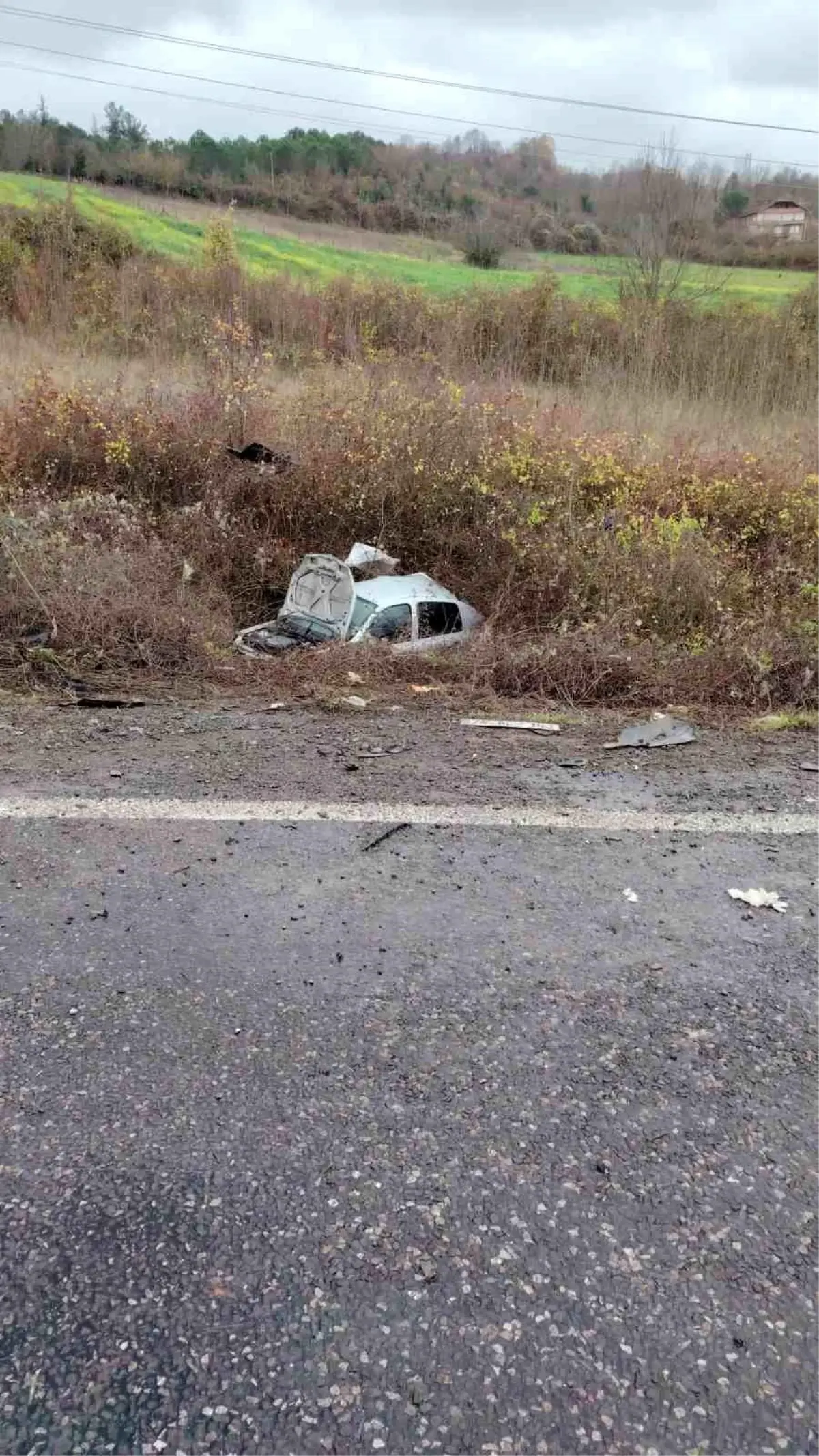 Bartın'da Kaza: 1 Kişi Yaralandı