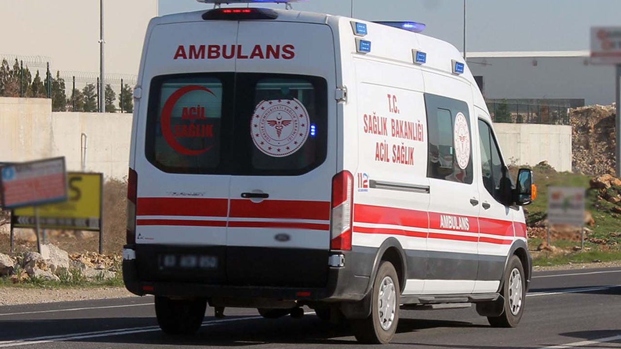 Gaziantep'te kaza sonucu 2 kişi yaralandı.