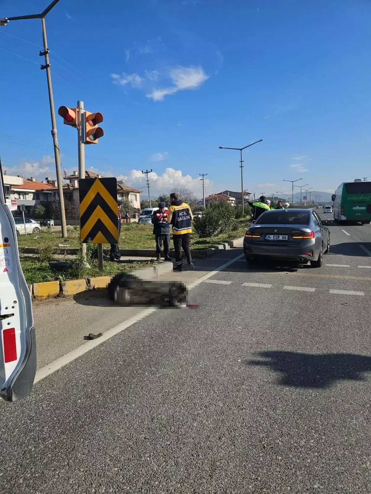 Menteşe'de Kaza: Motosiklet Sürücüsü Vefat Etti
