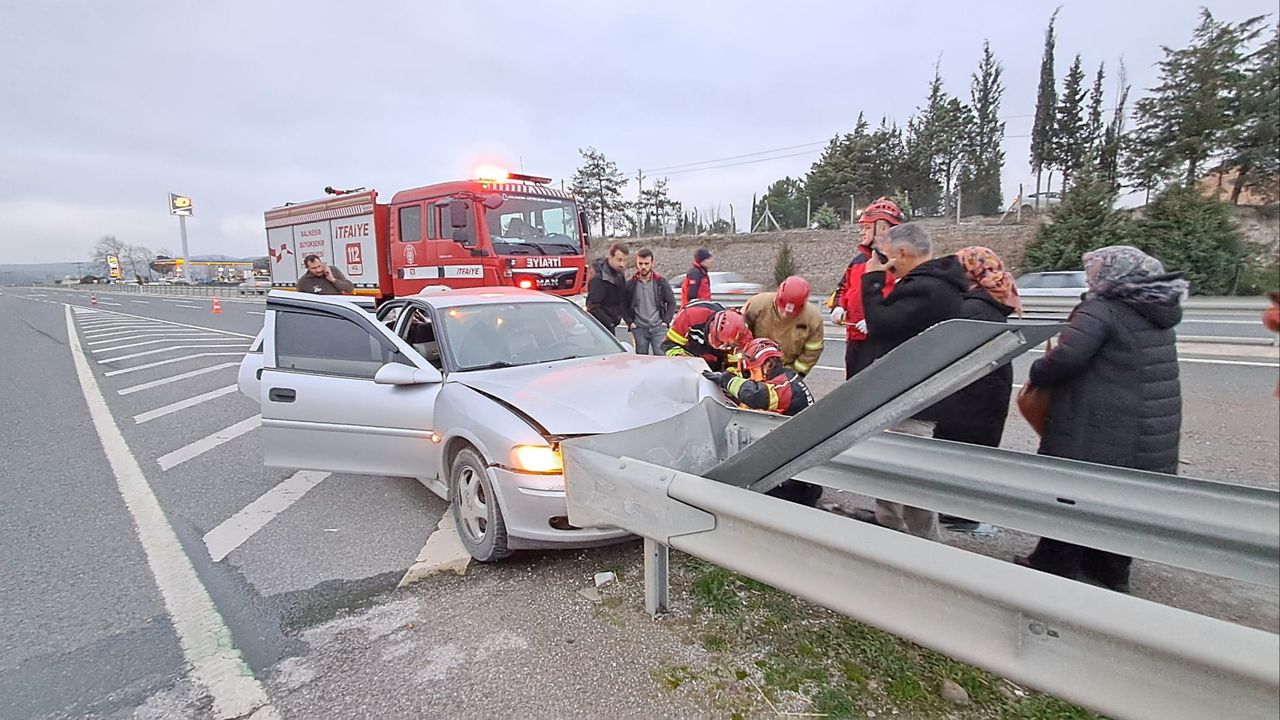 Kazada Balıkesir'de 6 kişi yaralandı.