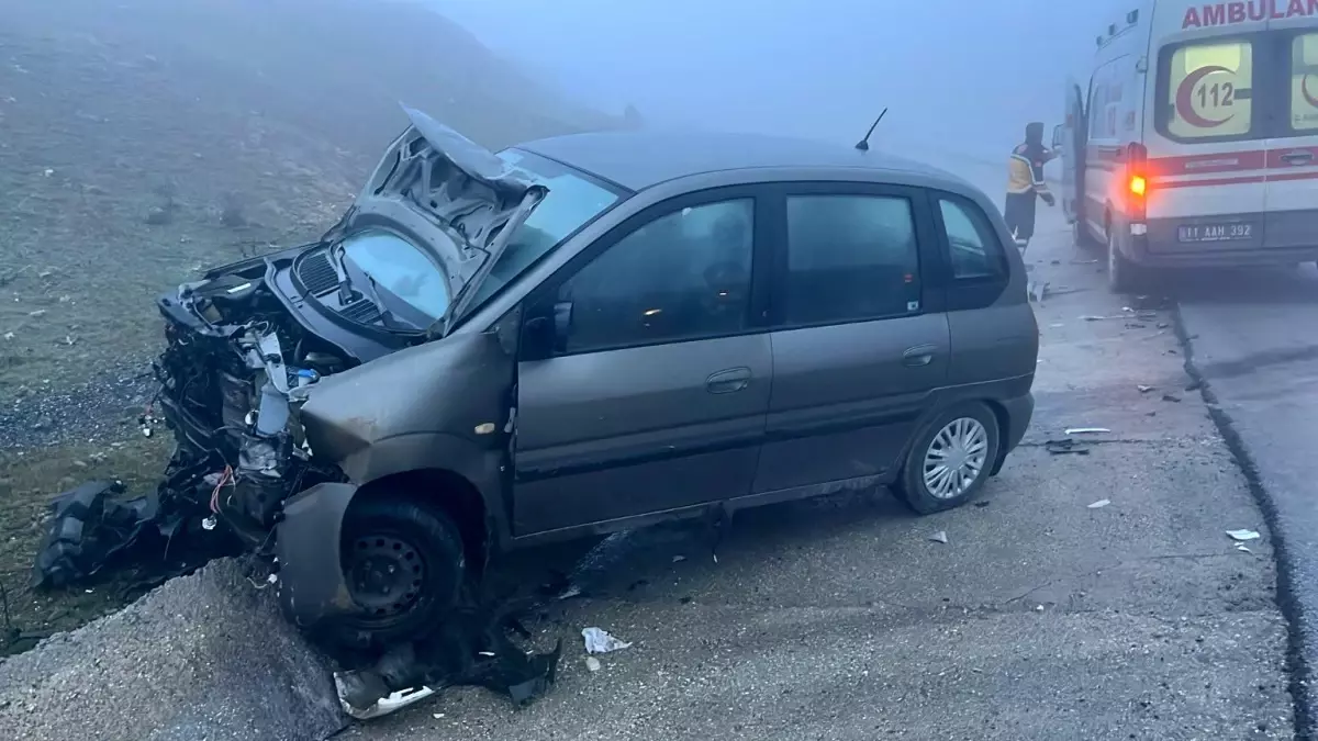 Kaza sonucu Bilecik'te 2 Kişi Yaralandı