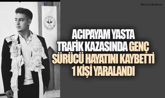 Trafik kazasında genç sürücü vefat etti, bir kişi de yaralandı - Asayiş 