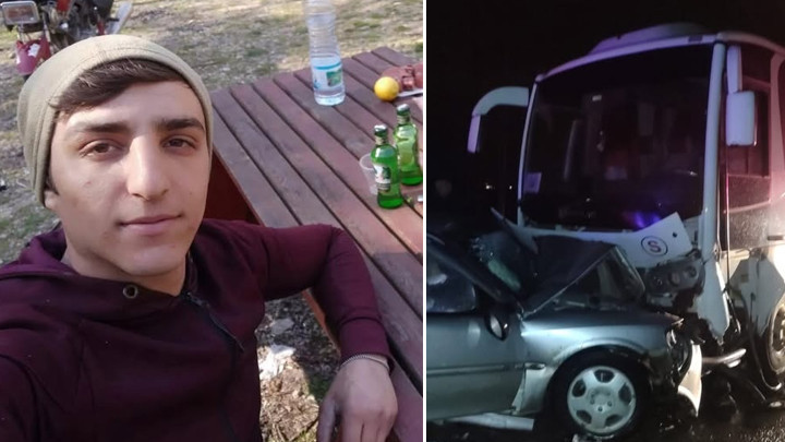 Gönen'de korkunç kaza! İşçi servisiyle araç çarpıştı: 1 ölü, 8 yaralı