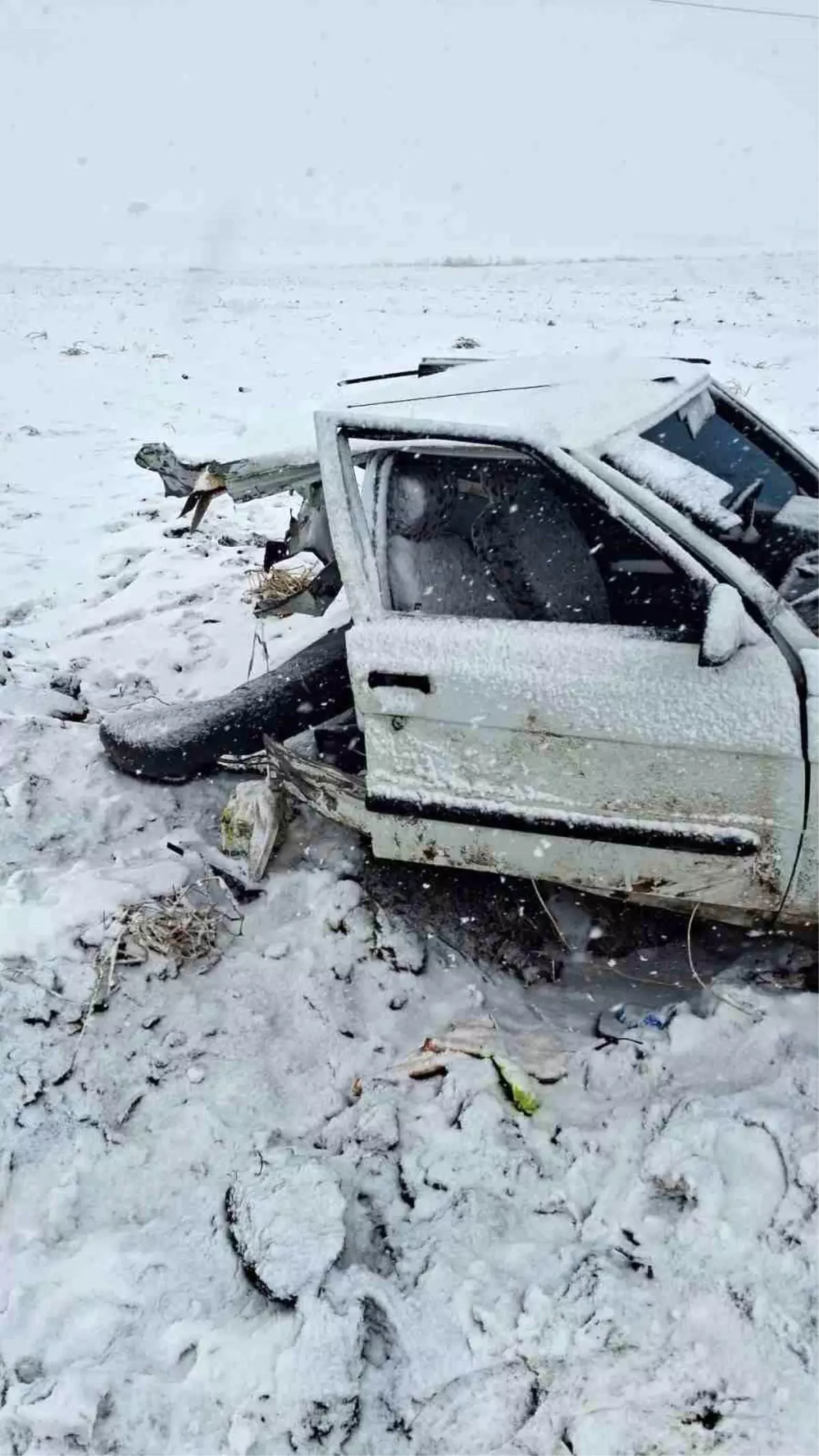 Tomarza'da trafik kazasında 2 kişi yaralandı.