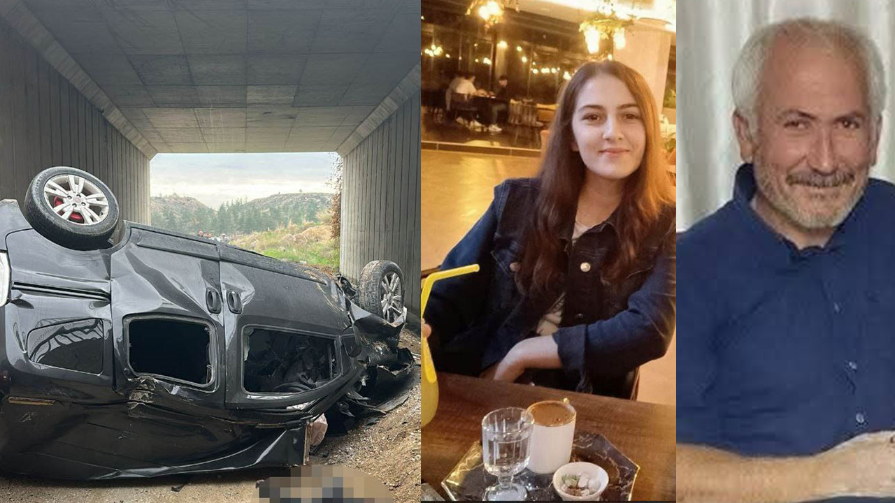 Mersin'de otoyolda trajik kaza: 2 ölü, 3 yaralı.