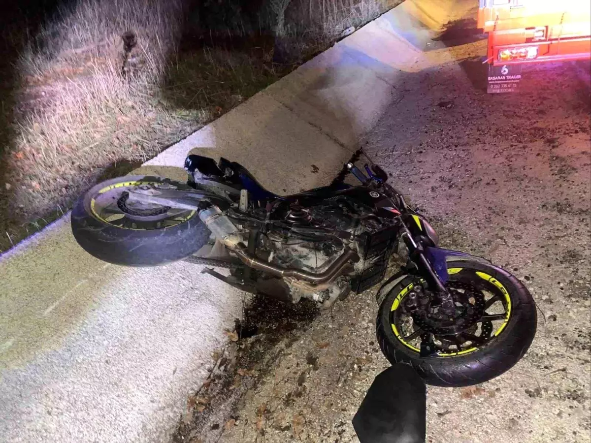 Bilecik'te Motosiklet Kaza Geçirdi: 1 Kişi Yaralandı