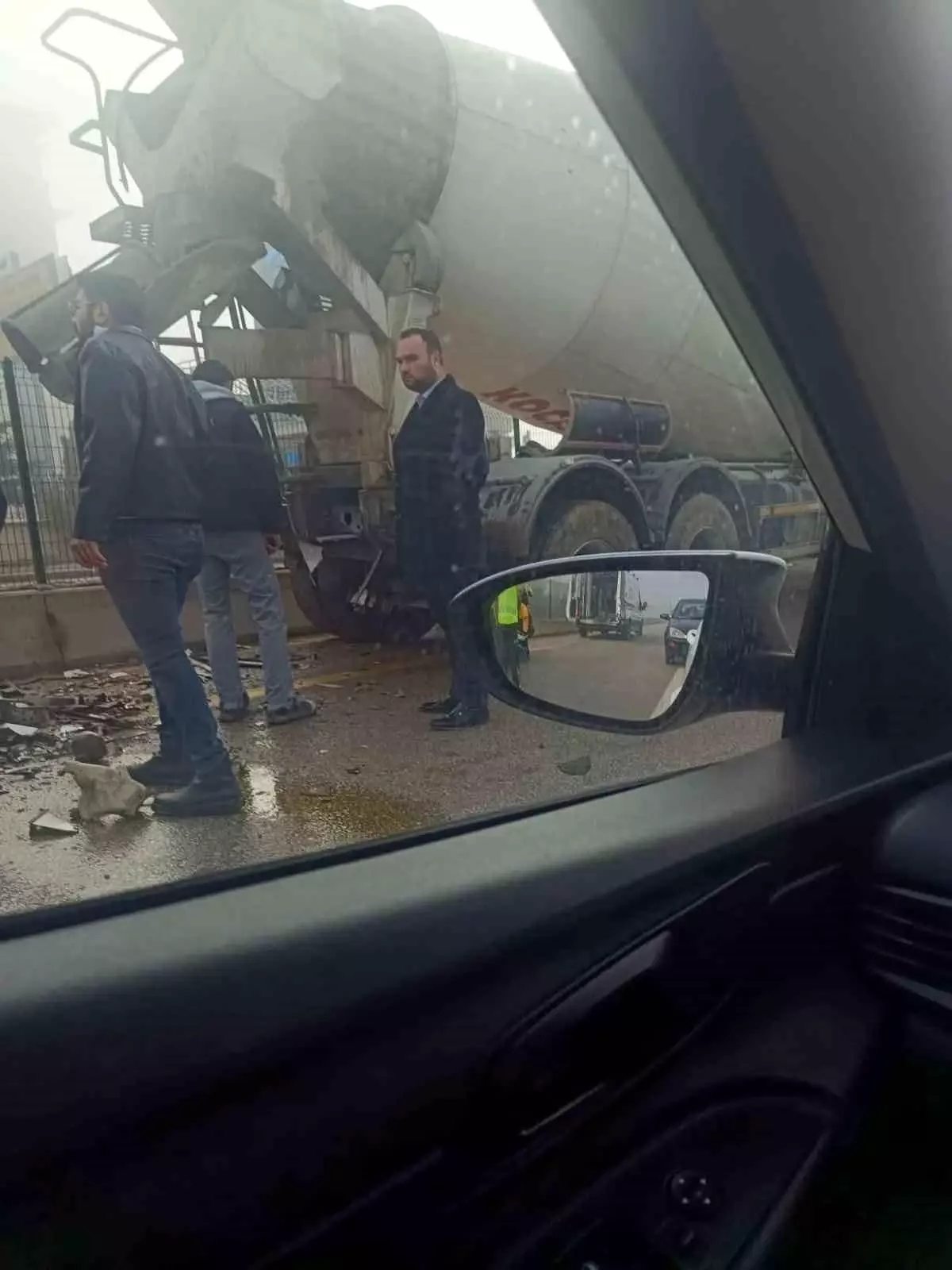 Çubuk'ta Yoğun Sis Şartlarında Meydana Gelen İki Trafik Kaza Olayı