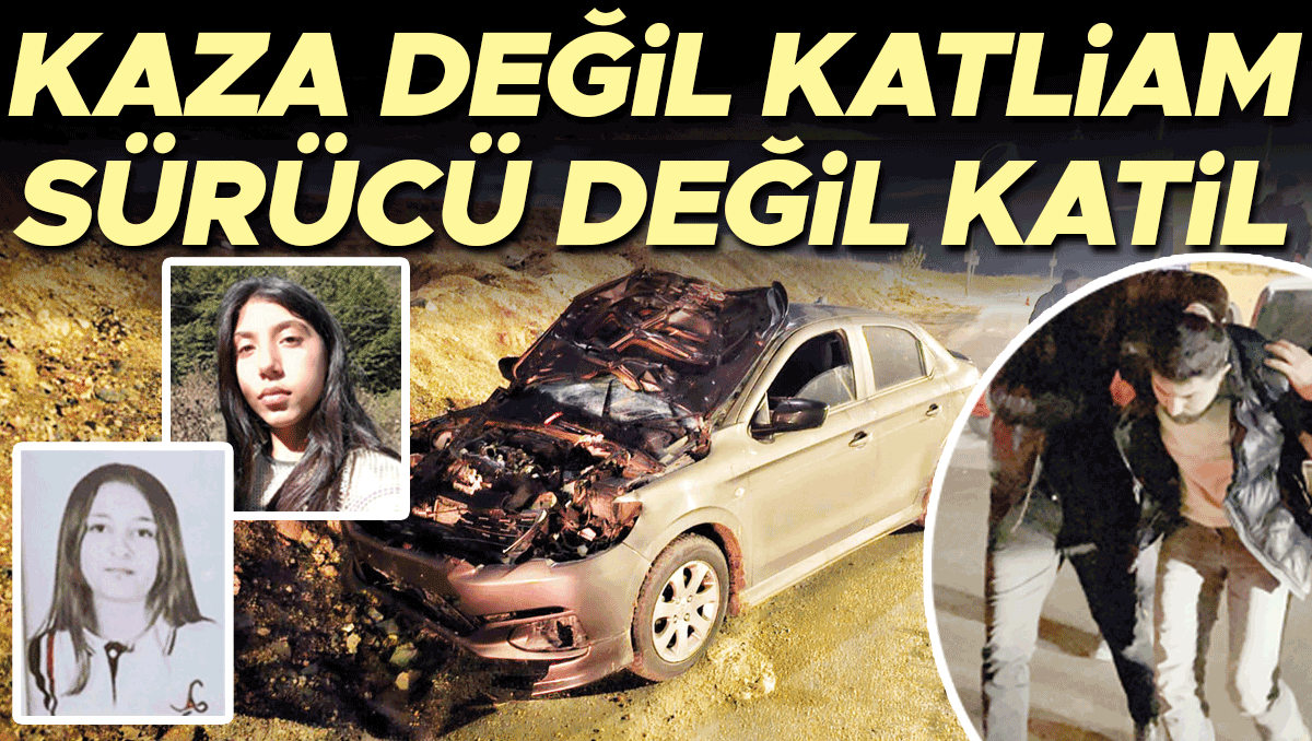 Kaza demek değil, cinayet... Sürücü değil, suçlu... Yayalar arasında hızla ilerledi.