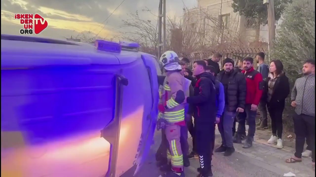 Arsuz İskenderun Yolu'nda Zincirleme Trafik Kazası...