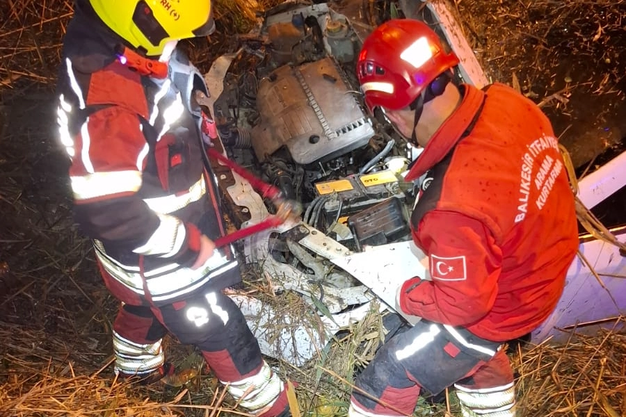 Burhaniye'de Trafik Olayı