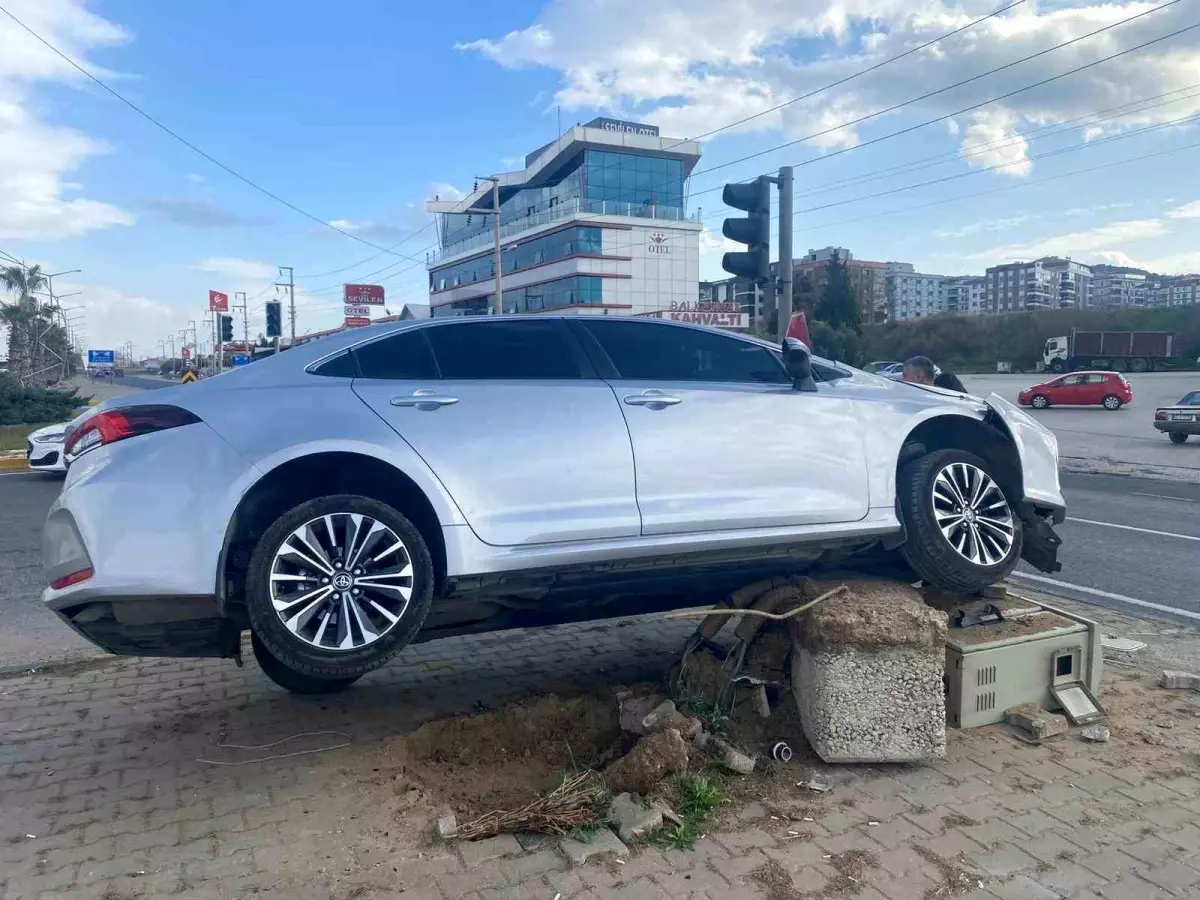 Turgutlu'da Kaza: 1 Kişi Yaralandı