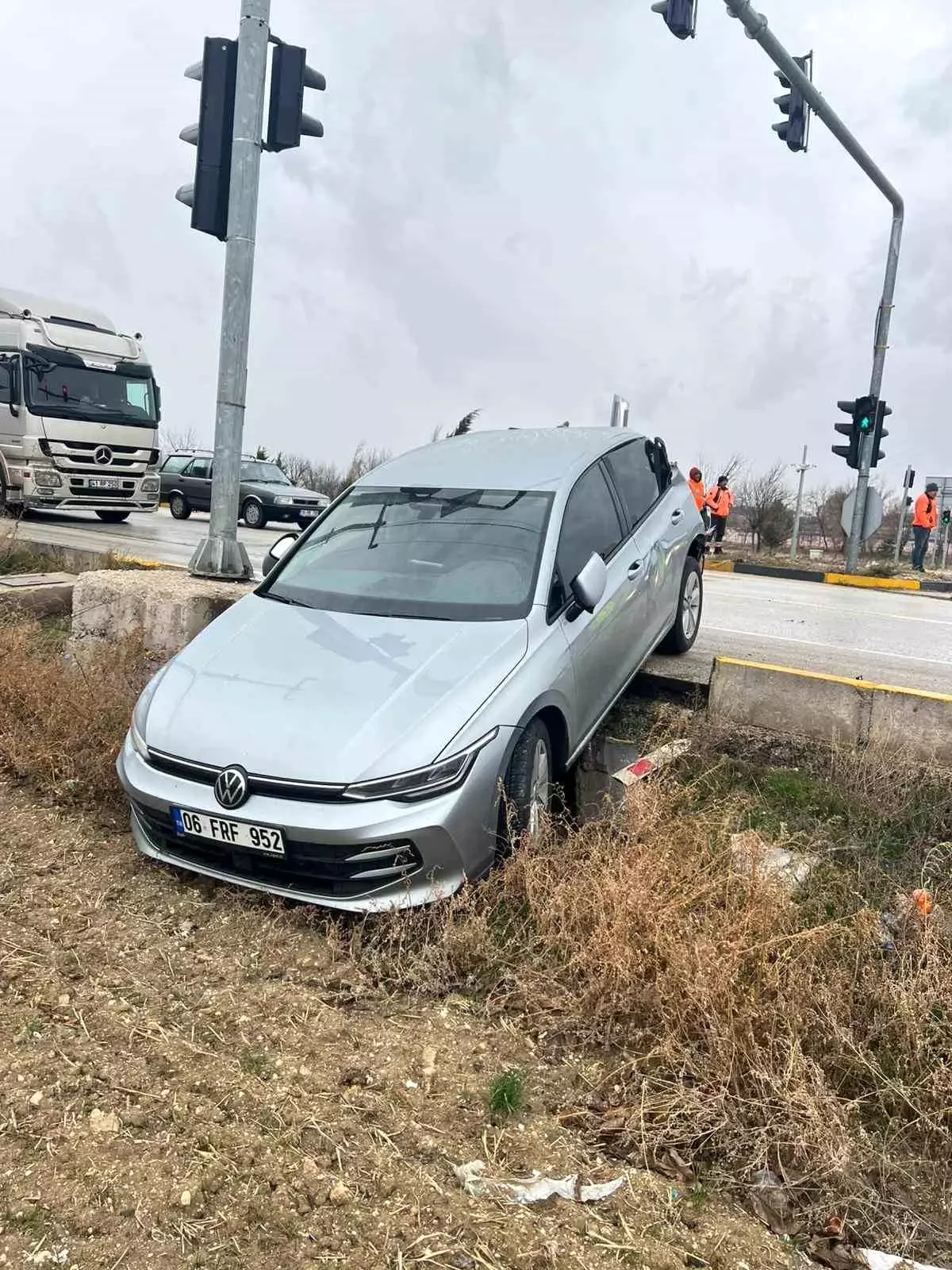 Burdur'da Trafik Kazası: 1 Kişi Yaralandı
