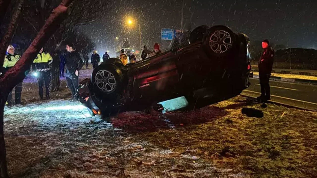 Kütahya'da aynı noktada ardışık iki trafik kaza olayı yaşandı.