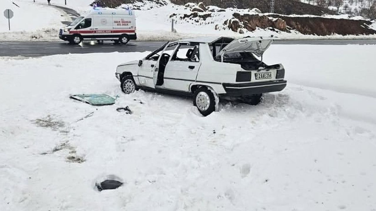 Bingöl'de kaza meydana geldi: 3 kişi yaralandı