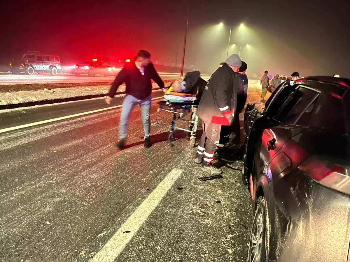 Iğdır'da kaza meydana geldi, bir kişi yaralandı.