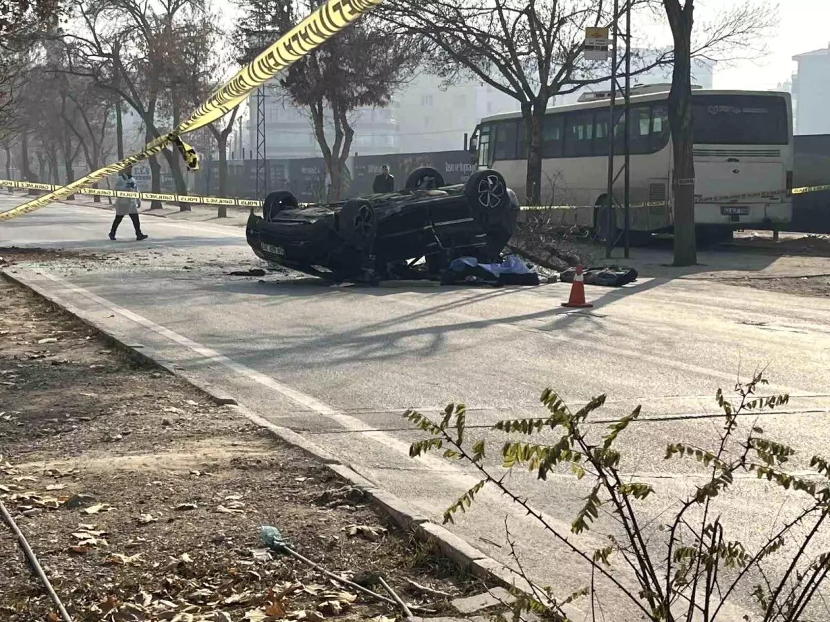 Konya'da Aralık ayında 1.442 trafik olayı yaşandı.