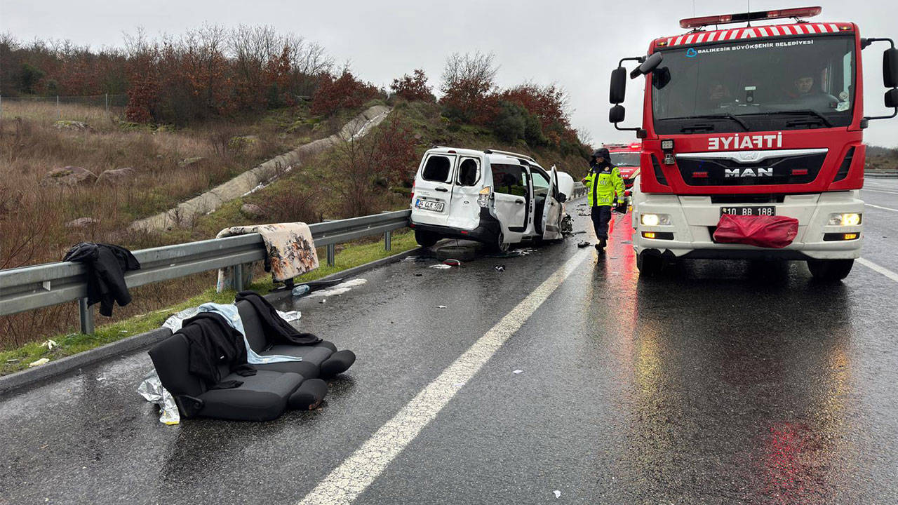 İstanbul-İzmir Otoyolu'nda ardışık kaza: Çok sayıda ekip olay yerine sevk edildi.