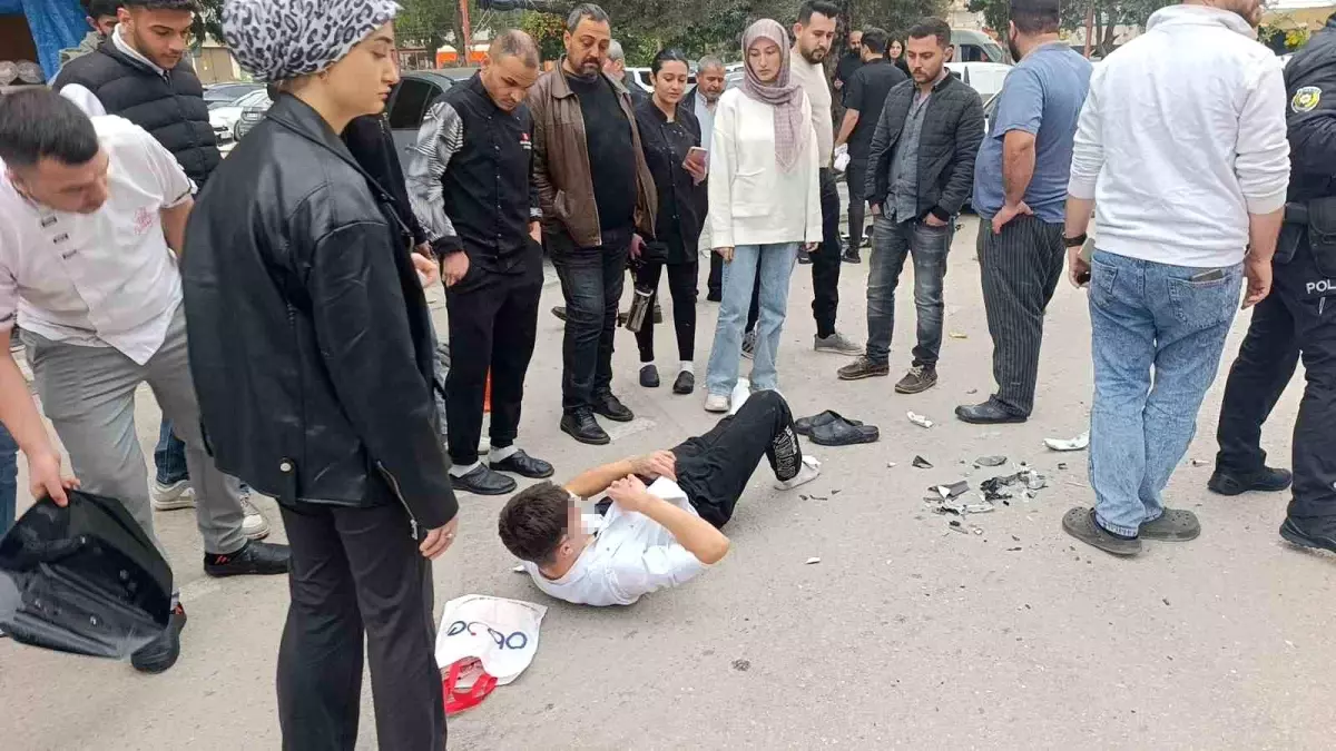 Manavgat'ta Araç Kaza Yaptı: 1 Kişi Yaralandı