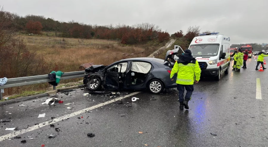 Balıkesir'de ardışık trafik kazası: 1 ölü