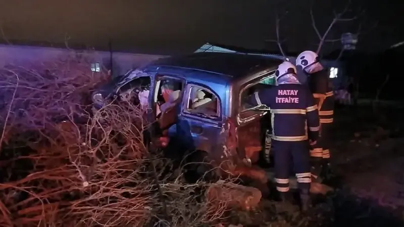 Hatay'da kaza: Altı kişi yaralandı
