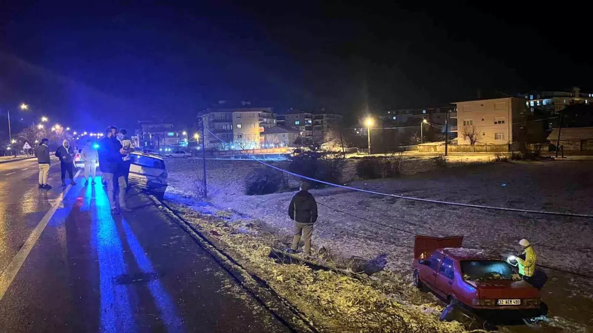 Isparta'da Kaza: 3 Kişi Yaralandı