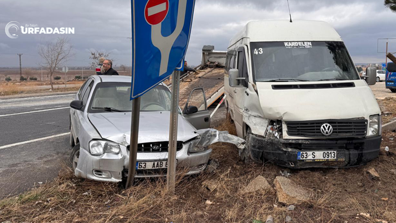 Suruç Ailigör'de Trafik Kazaları Durdurulamıyor! Bu Sefer Kaza İyi Sonuçlandı.