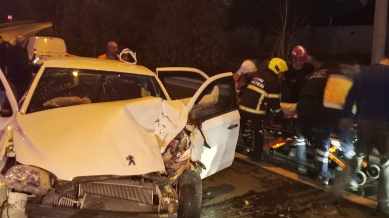 Aydın'da korkunç bir trafik kazası yaşandı.