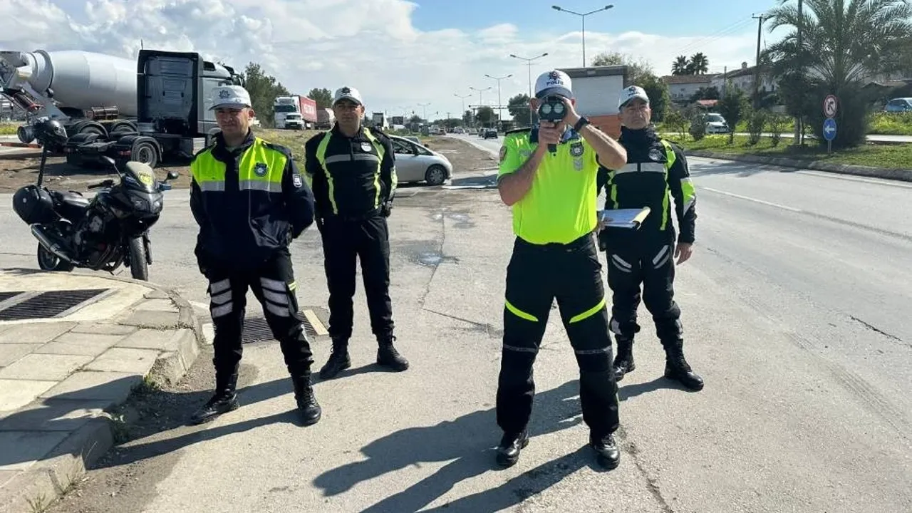 Haftalık trafik durumu: 57 kaza, 24 yaralı, 306 araç cezalı durumda.
