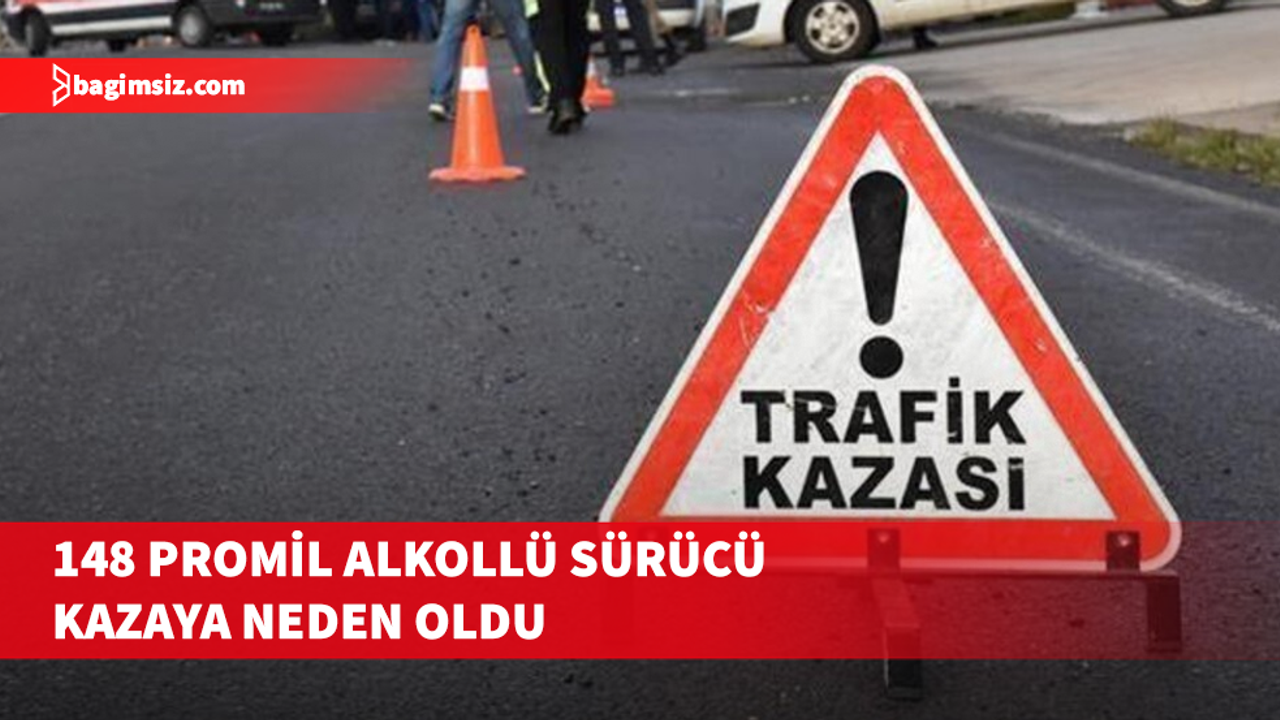 Girne'de kaza meydana geldi ve alkollü sürücü gözaltına alındı.