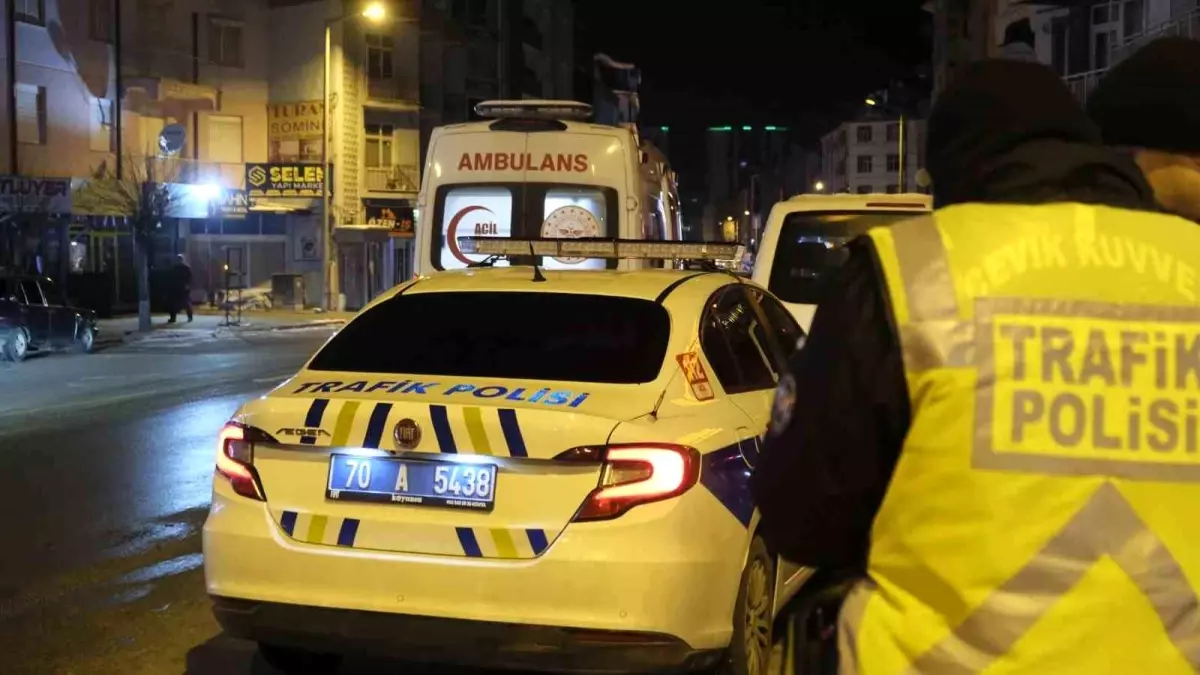 Karaman'da Kaza: 1 Kişi Yaralı