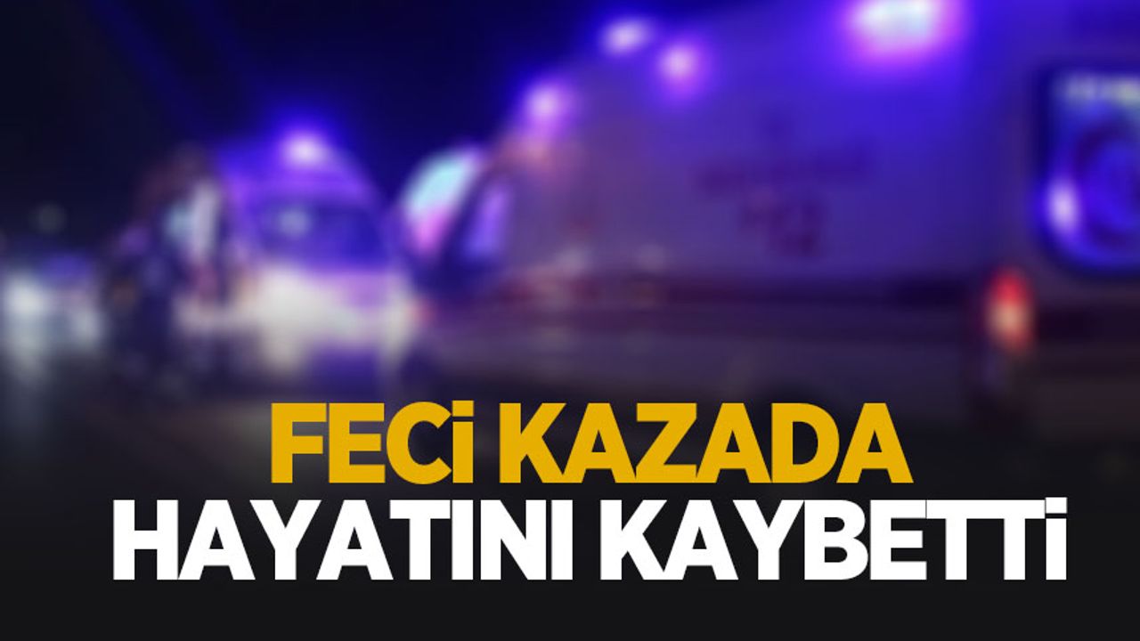 Adapazarı'nda meydana gelen kazada 1 kişi hayatını kaybetti.