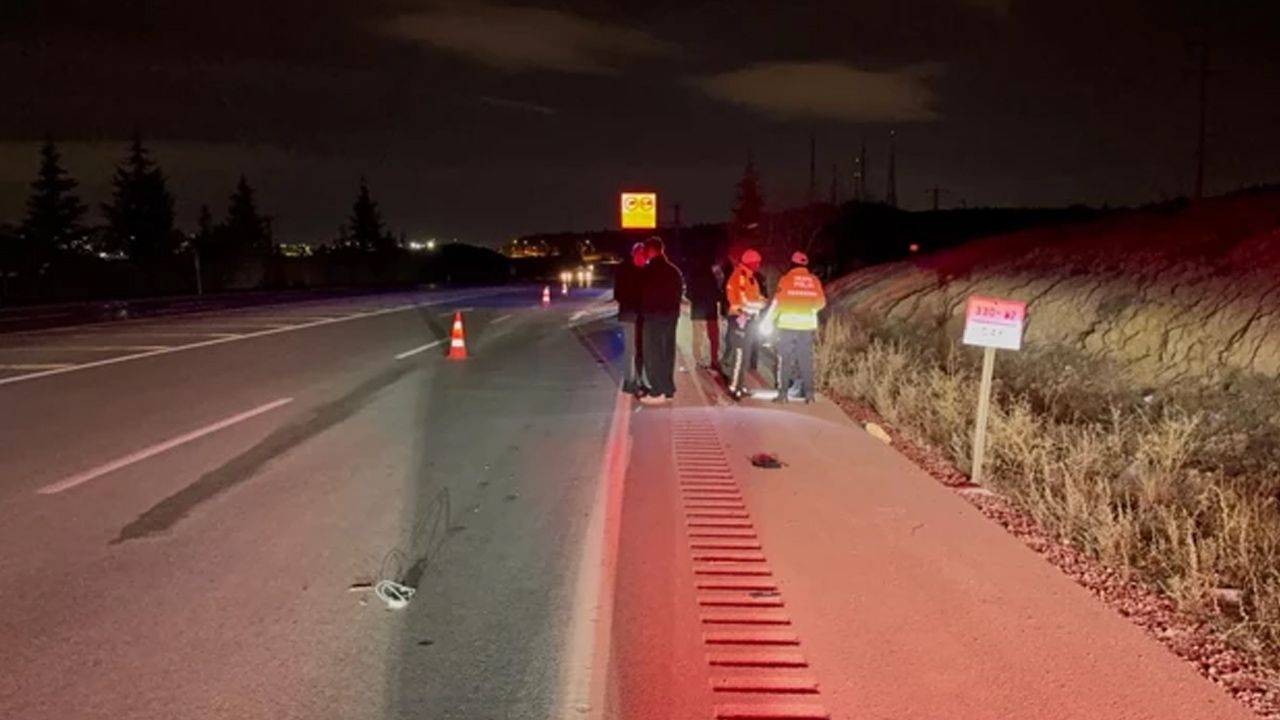 Konya’da acı veren bir trafik kazası: Bir kadın öldü.
