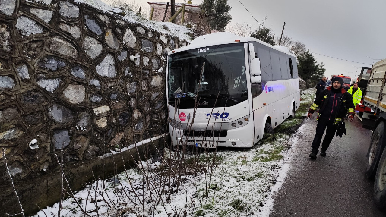 Samsun'da trafik kazasında otobüs çarpıştı: 1 ölü ve 3 yaralı var.