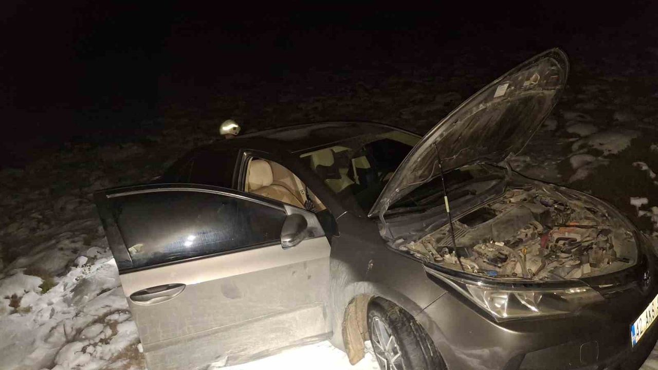 Bir kaza Belen'de gerçekleşti: 2 kişi yaralandı.