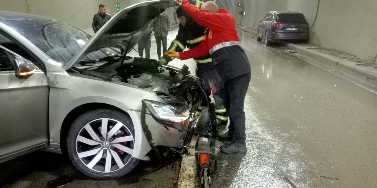 Şırnak'ta Tünelde Zincirleme Kaza Haberi Son Dakika...