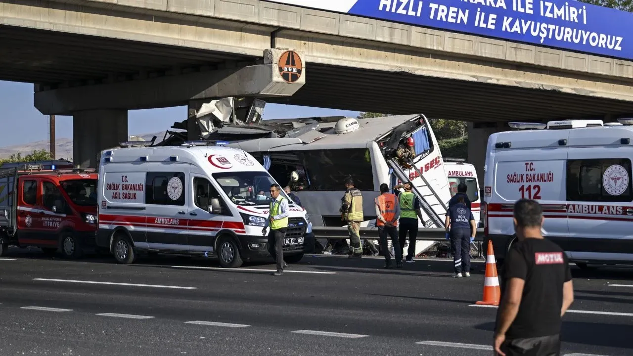Ankara'da 2025 yılında 100.703 trafik kazası meydana geldi.