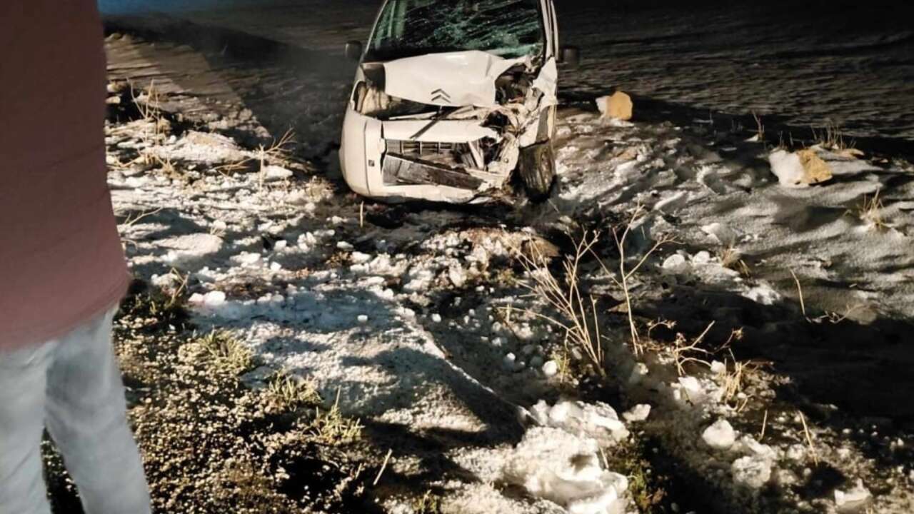 Diyarbakır'da peş peşe yaşanan trafik kazası