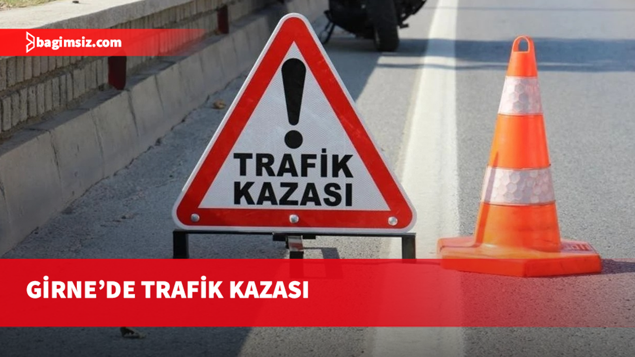 Girne’de trafik kazasında bir kişi yaralandı.