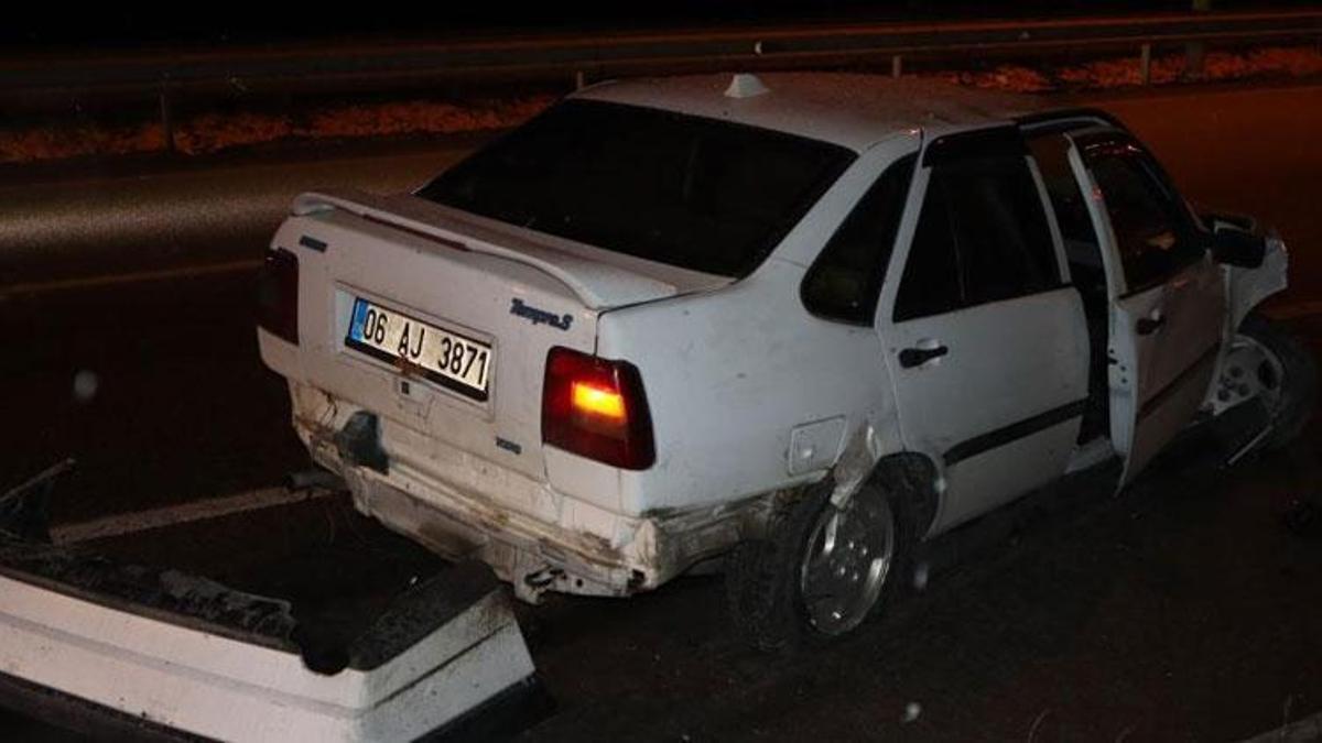 Havza Samsun'da kaza: 2 kişi yaralı