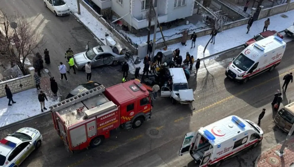 Karaman'da Kaza: Bir Kişi Hayatını Kaybetti, Bir Kişi Yaralandı