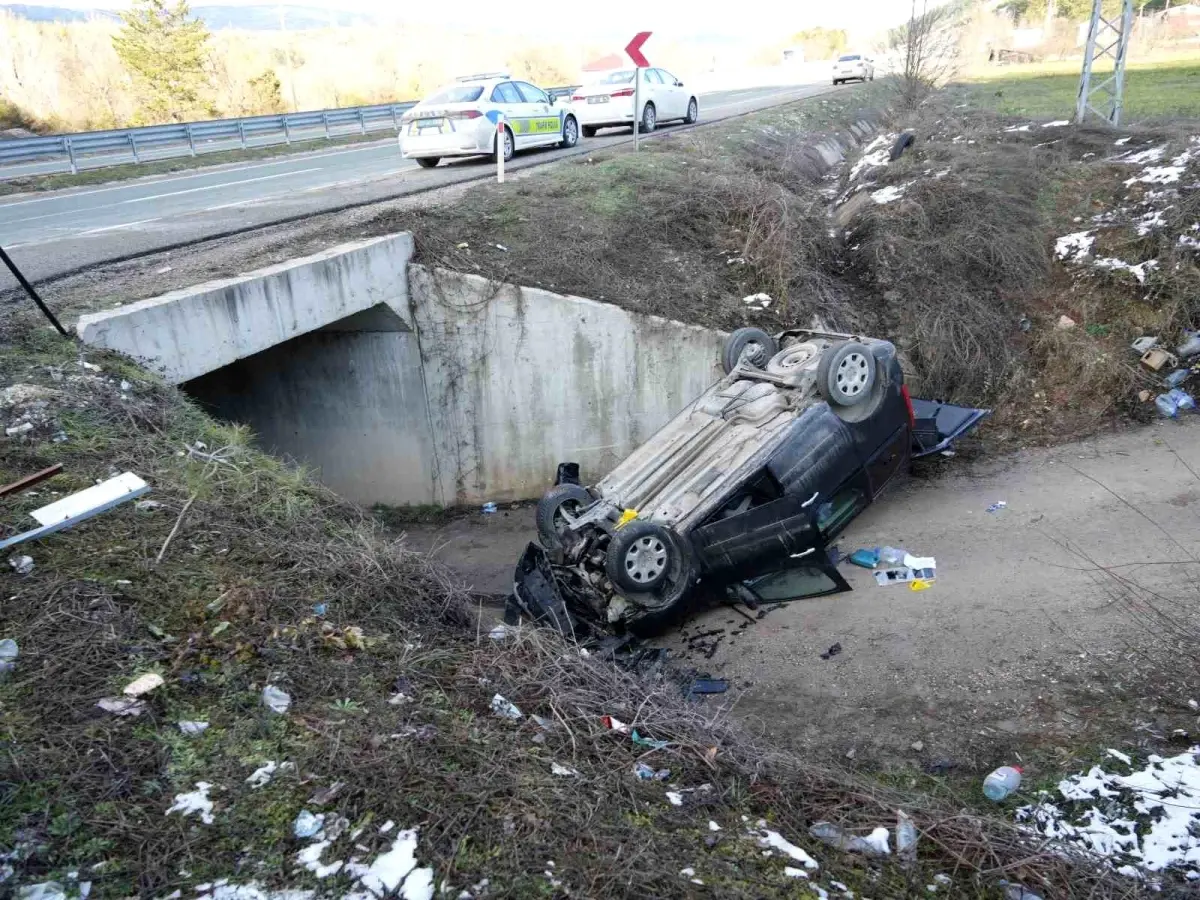 Kastamonu'da Trafik Kazasında Sürücü Hayatını Kaybetti.