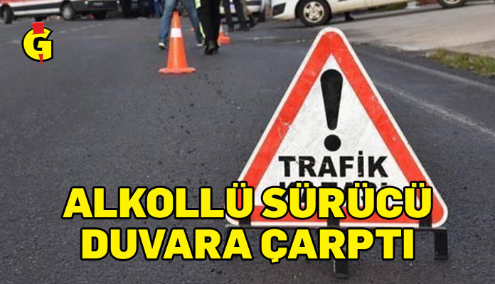 Alkol etkisi altındaki sürücü Gazimağusa'da kaza yaptı.